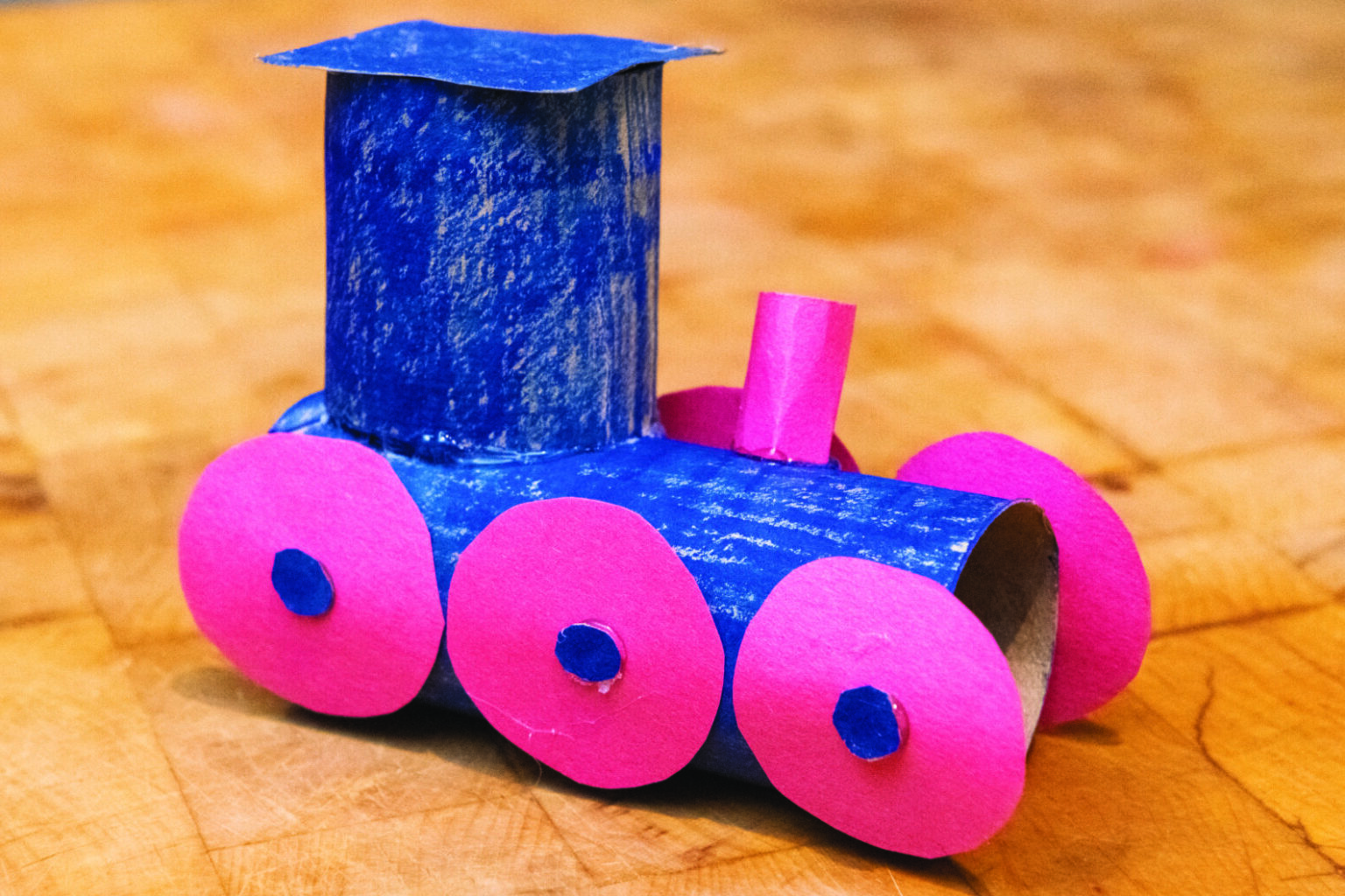 Paper Roll Train - West Georgia Woman